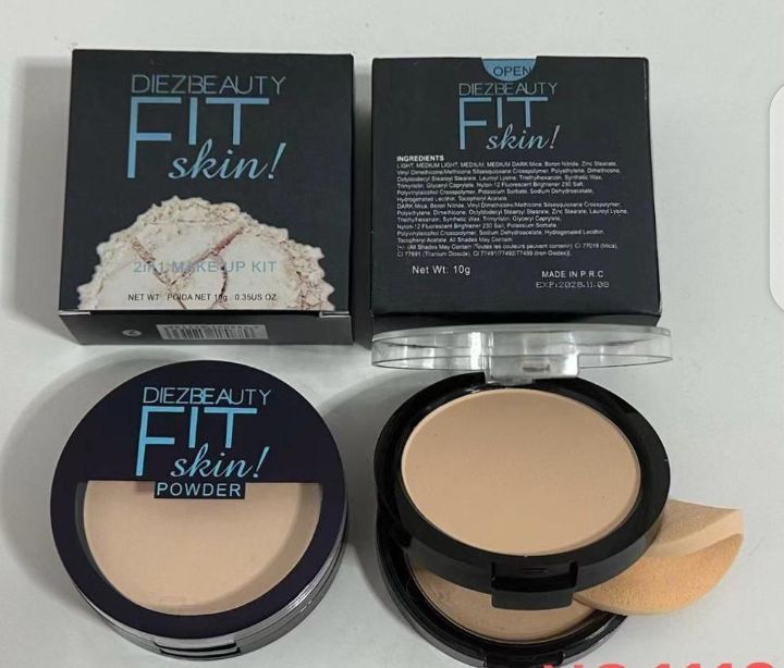 Fitme Matte Face Powder And Compact Double 2in1