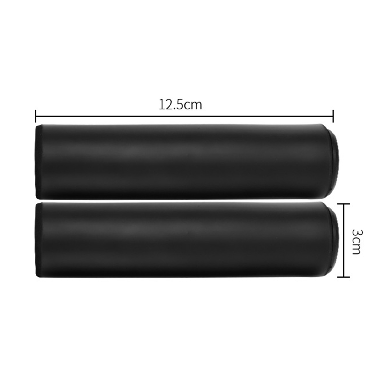 Mountain Bicycle Handlebar Cover Grips Silicone Anti Skid Shock Absorbing Comfortable Cycling Accessories For Outdoor Riding