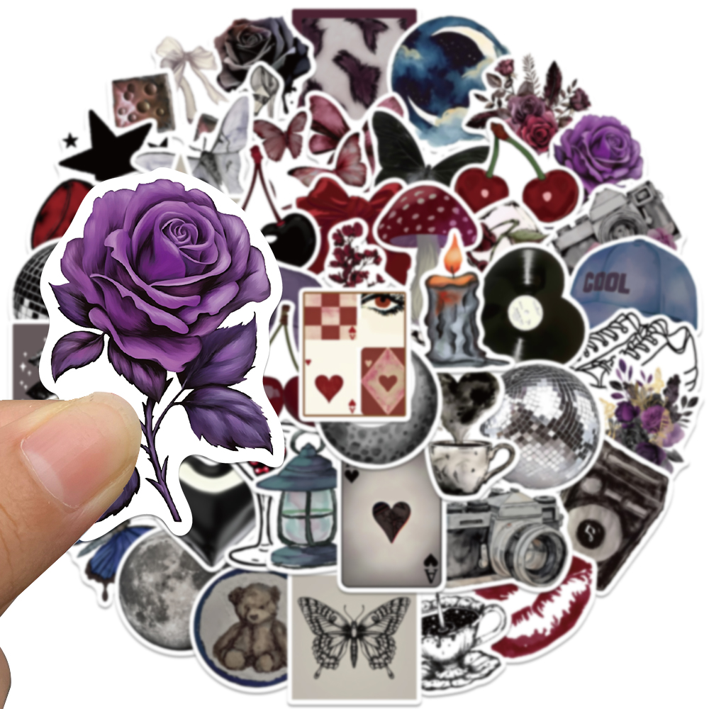25 pc Aesthetic Pinterest Adults Stickers Y2k Cool  Stickers  Decoration Suitcase Phone Helmet Phone Laptop Statinary cute Decals
