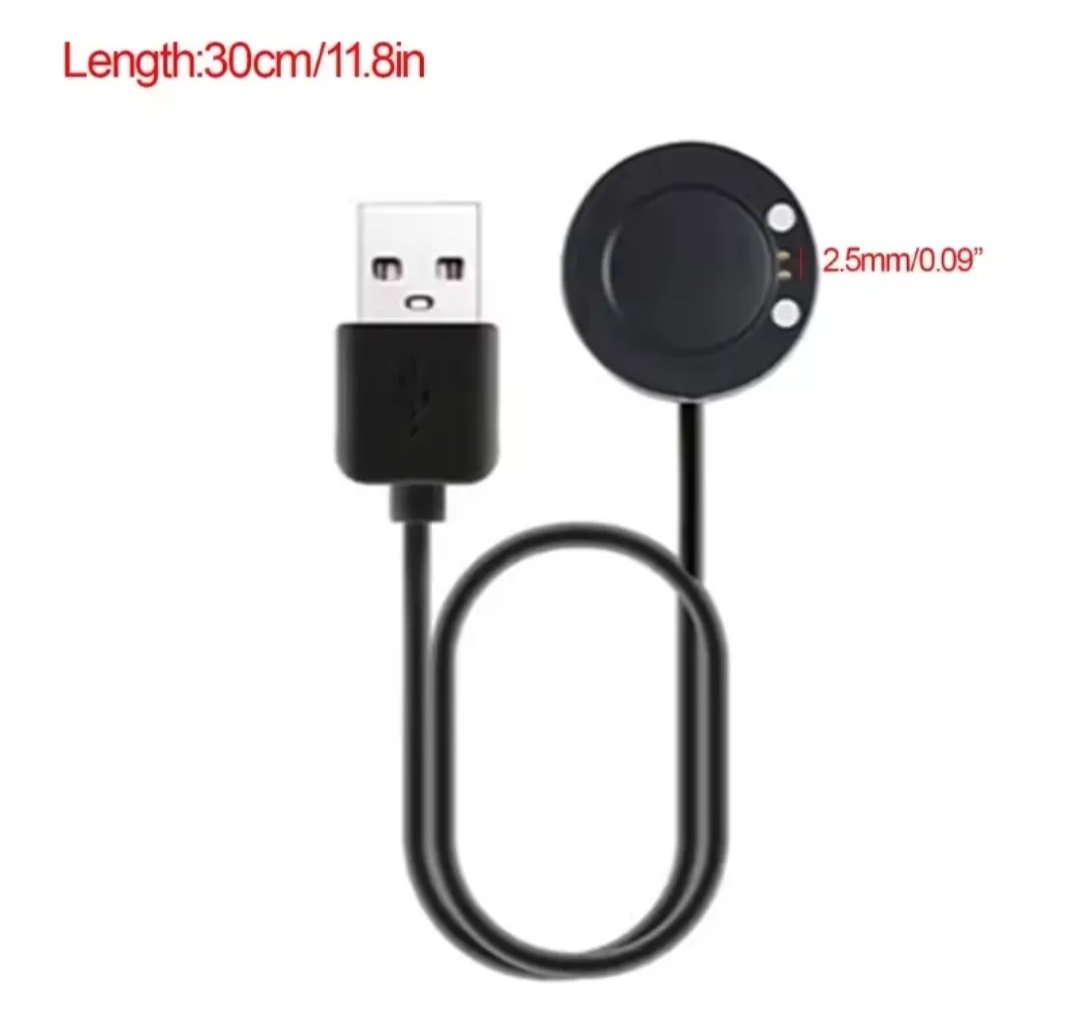 T500 Smart Watch Magnetic Charger | USB Charging Cable | Replacement Charger