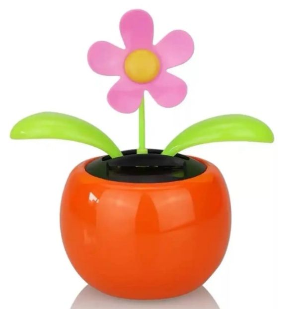 Solar Power Dancing Flower-swinging Animated Dancer Toy -Home and Car Decoration