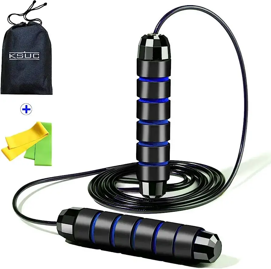 SPORTBIT Adjustable Jump Rope for Speed Skipping. Lightweight Jump