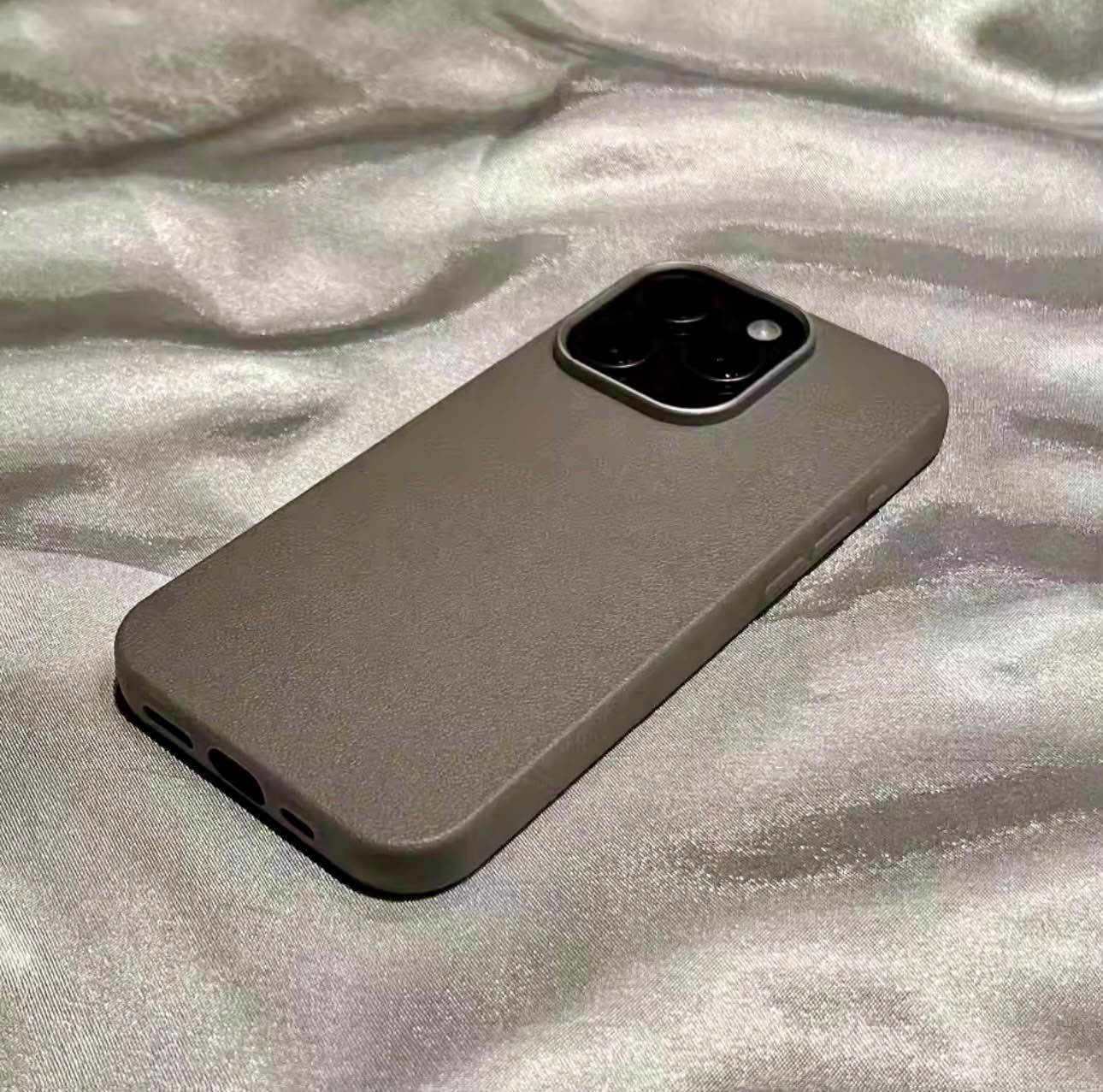 New Luxury Leather Case With Camera Lens Protection Technology