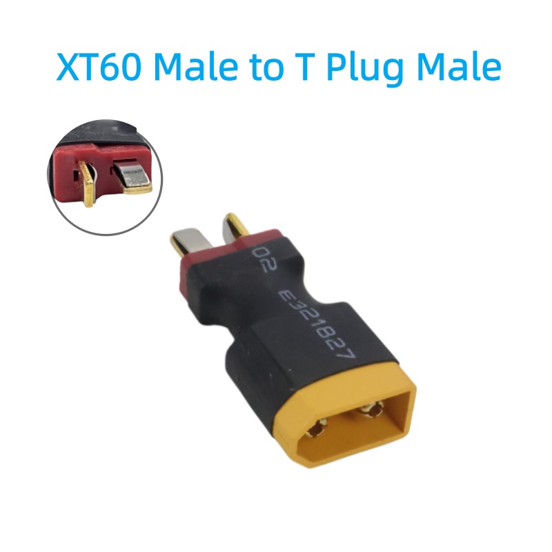 XT60 Male Plug to Dean T Male / T Female Plug to XT60 Female Adapter For RC Helicopter Quadcopter LiPo Battery Plug Connector