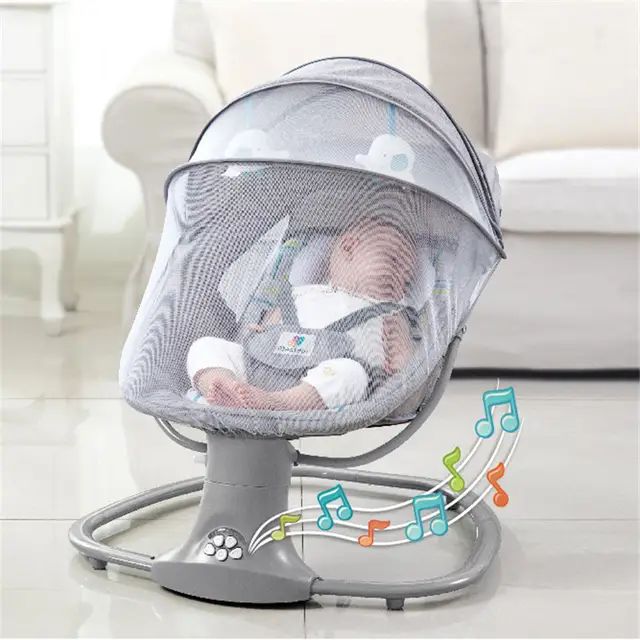 Auto Digital Electric Baby Swing Baby Rocker Baby Cot Baby Crib Smoothly Functional Jhoola