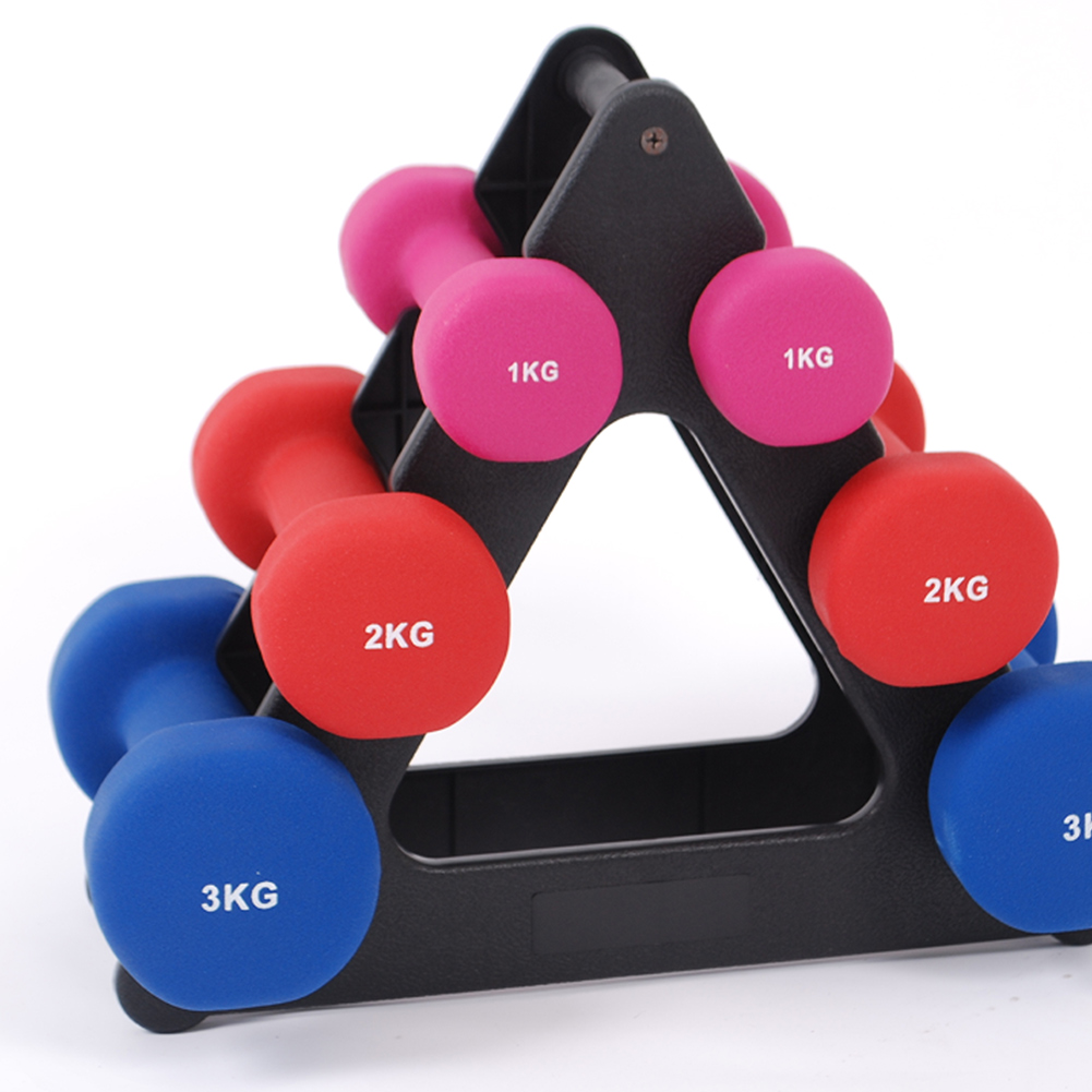 Weight Storage Organizer Compact Dumbbell Rack Stand Only Small Weight Rack for Dumbbells for Home Gym Organization