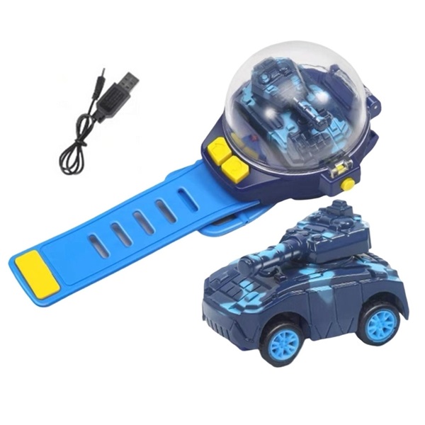 Mini USB Rechargeable RC Toy Car with Wristband Controller 2.4GHz for Kids 8-11 Years Remote Control Watch Car Unisex