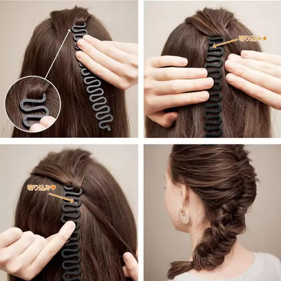 Hair Braid Tool French Wave Hair Braider Roller