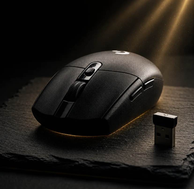 Logitech G304 LIGHTSPEED Wireless Gaming Mouse | Dual Connectivity Bluetooth + USB Receiver | 12000 DPI | High Precision Gaming Mouse