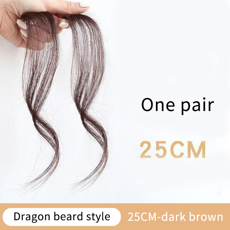 Synthetic 3DAir Bangs Hair Clip-In Bangs Extension Fake Fringe Natural False Bang Topper Hairpiece Invisible Clourse Bang