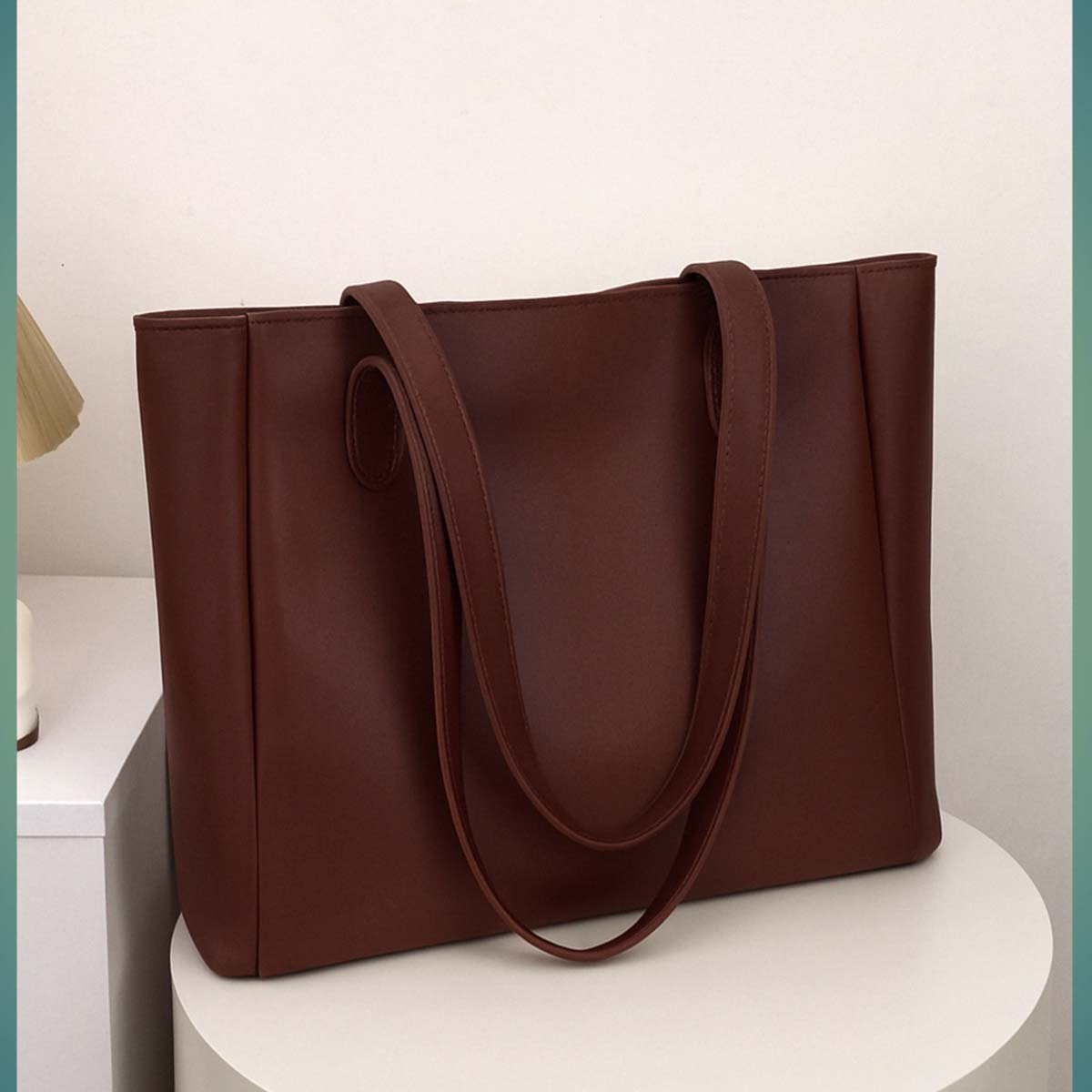 Stylish PU Leather All-Season Zipper Hand Bag for Women – Tote Style Fashion Accessory