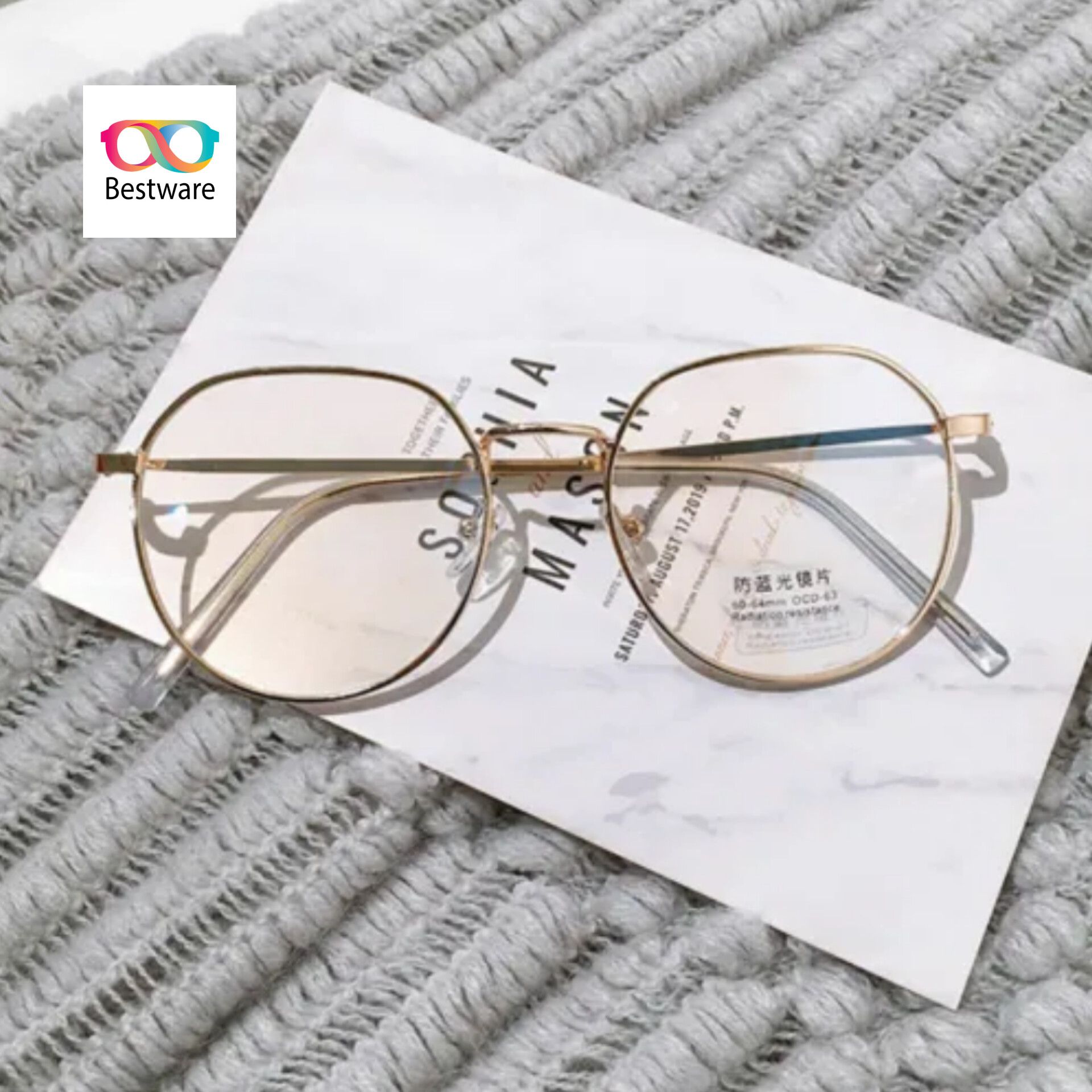 New Metal Fashion Glasses for Women/ Girls . Unisex Metal Glasses