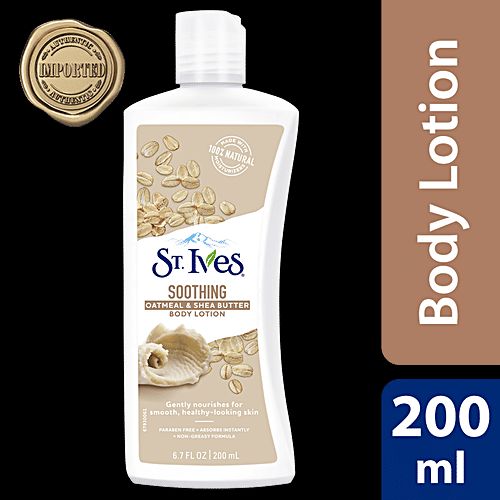 St. Ives Soothing Oatmeal & Shea Butter Body Lotion(200ml)