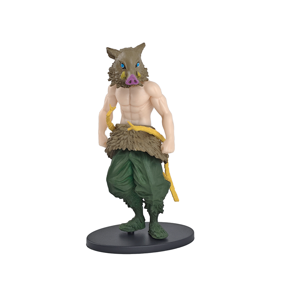 15cm Anime Demon Slayer Figure Doll Toy Nezuko Tanjirou Zenitsu Inosuke Kyoujurou Shinobu Giyuu Qposket Model Toy 