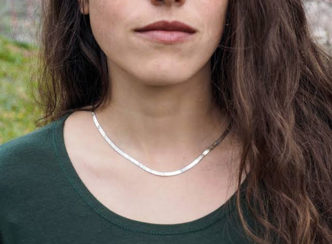 Snake Chain Golden And Silver Color Regular Use For Unisex Jewelry