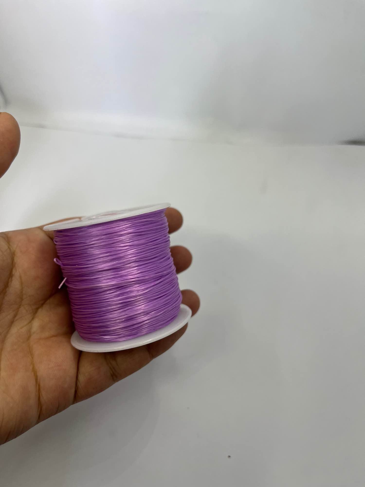 Stretchable Thread For Jewlery Making Nylon Thread For Bracelet Making Elastic String For Beading Jewelry Cord, Elastic Bracelet Rope Crystal Beading Cords  High-Quality Crystal Bead String / 5 yard (5 gazh).