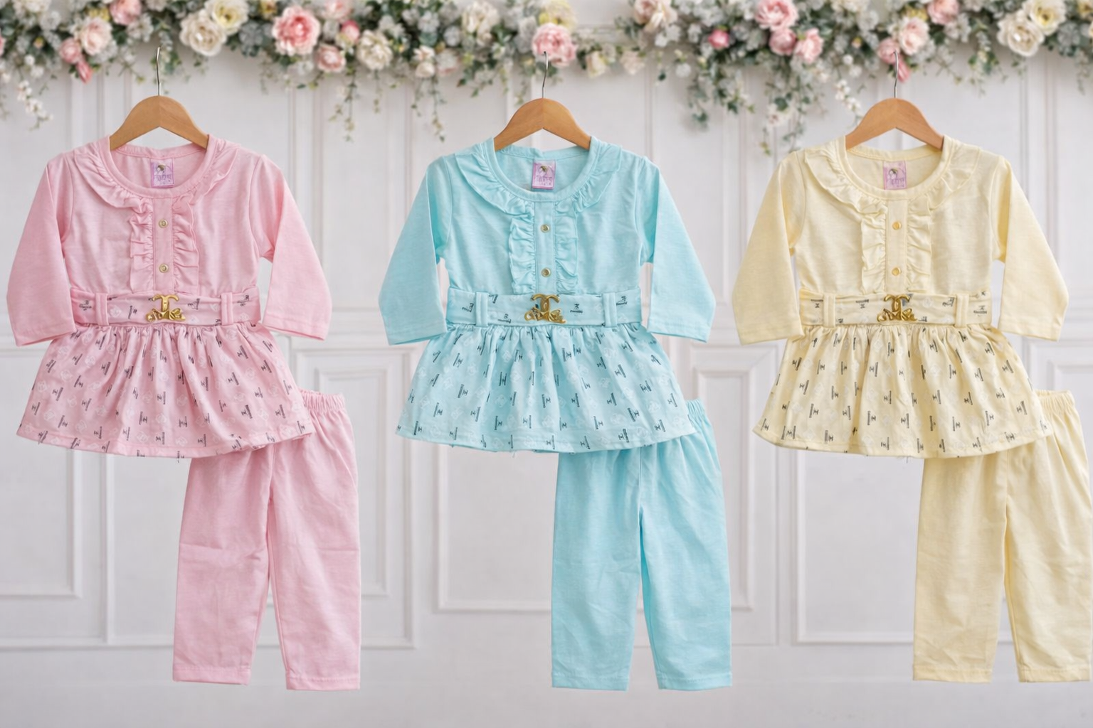 Infants Frock for Baby Girl , Beautiful Frock For Summers , Baby Girl Frock New Born Baby Girl Clothes 0-3 Months Baby