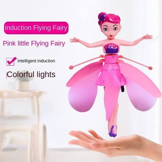 Sensor Flying Fairy Princess Doll With Light
