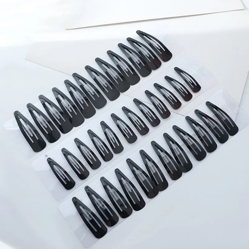 12 Pcs Black Hairclip hair pins