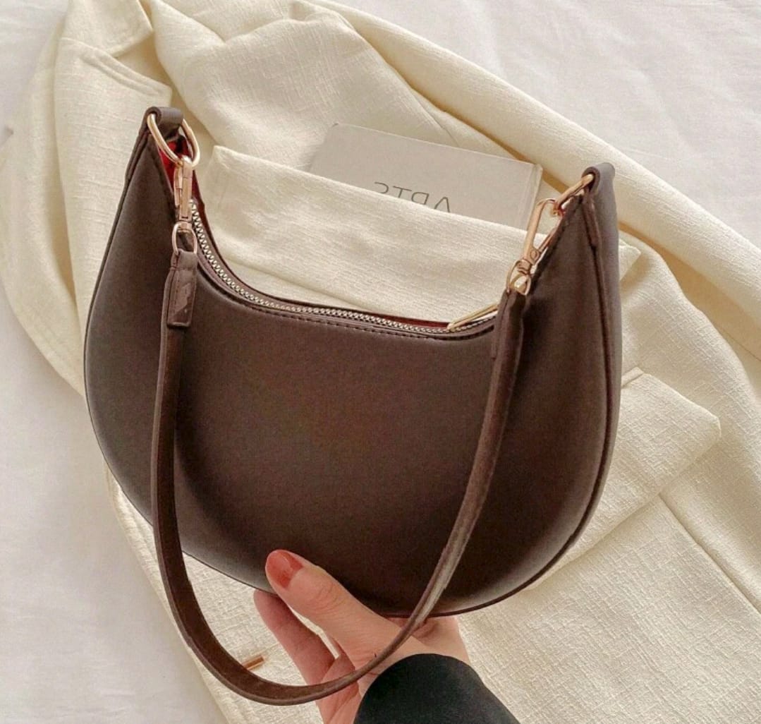 Fashion PU Leather Underarm Shoulder Bag for Women – Casual Summer Hobo Clutch Tote Luxury Shopper Handbag
