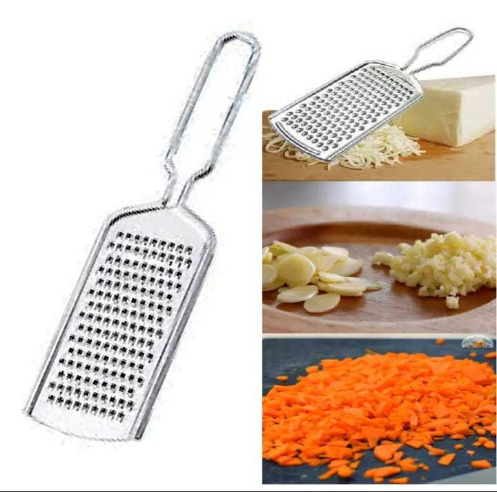 Stainless Steel Cheese Grater detail view for online shoppers in Pakistan
