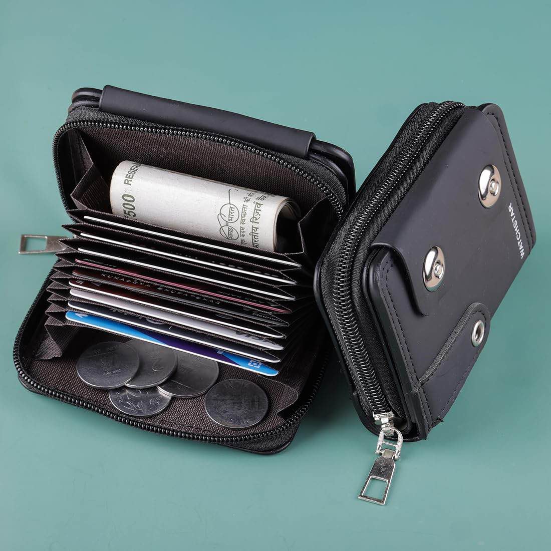 multi pocket’s wallet, card holder ( 10 card slots) money saver