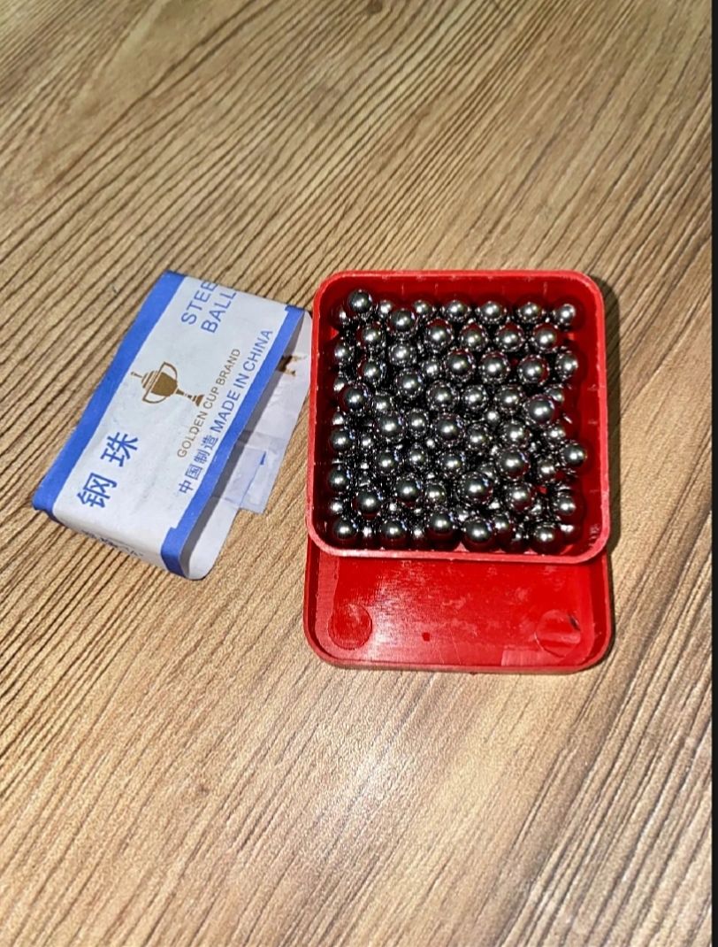 6mm Stainless Steel Balls Portable Pocket Mini Smart and Lightweight Tools Also Suitable for All Purposes Cycle Steel Balls Precision Bearing Balls Target Practice, Outdoor Sports Steel balls Portable Pocket Mini Smart And Small Scale