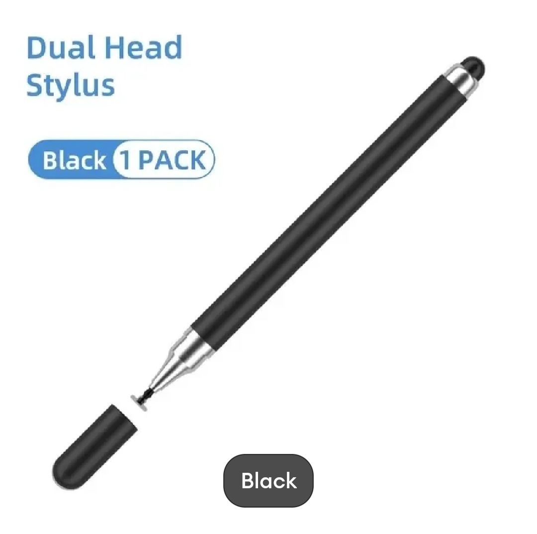 2 In 1 Stylus Pen For Cellphone Tablet Capacitive Touch Pencil For Smart Phone Layor| 2 in 1 Universal Stylus Pen for Tablet Mobile Phone Pad Screen Podazz Double-headed Silicone Disc Drawing Tablet Phone Capacitor Pen