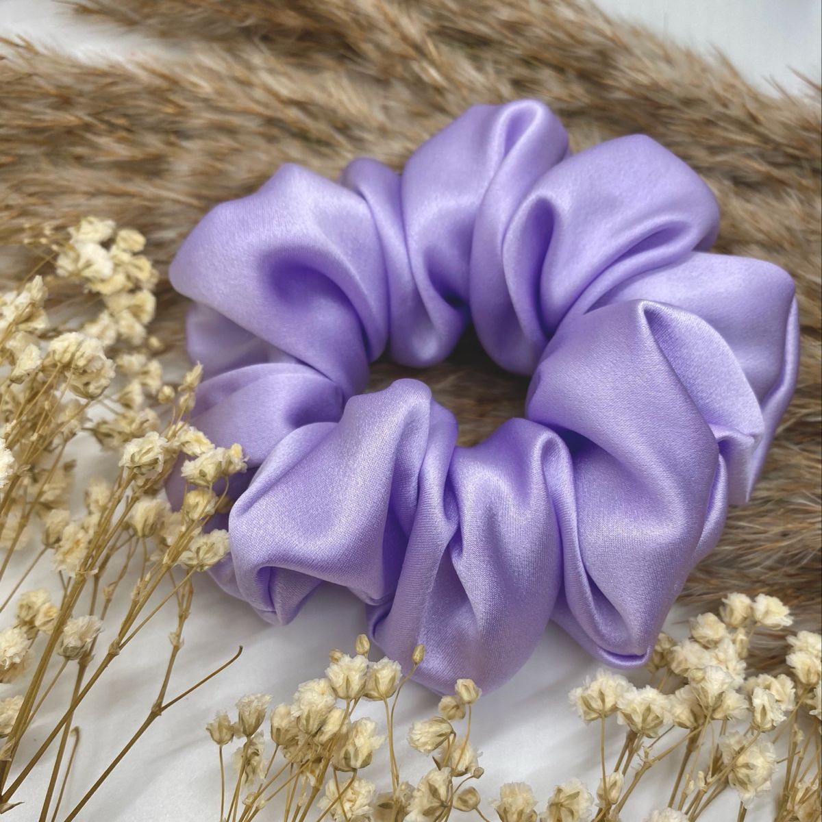 Pack of 3 High quality satin silk hair scrunchie