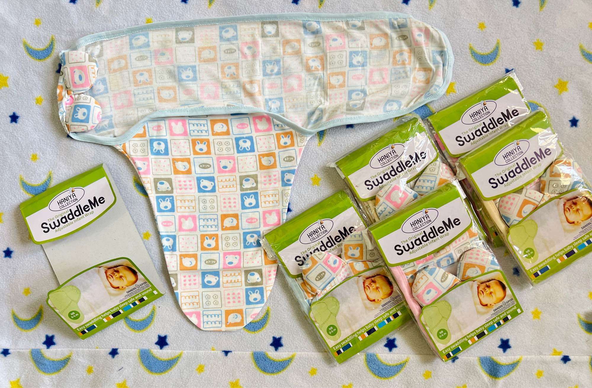 Blanket Swaddle For Newborn Baby Infant Baby Baba Size 0-6 Months Premium Quality
