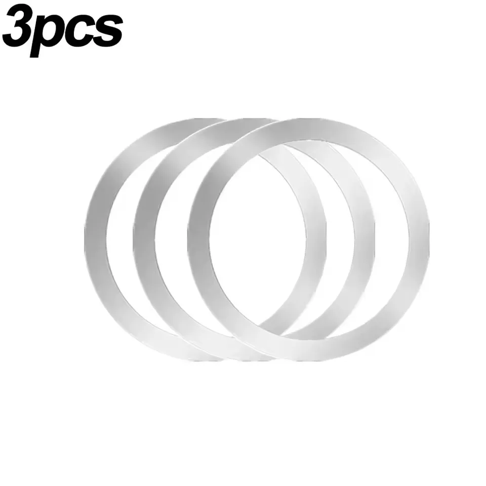 Stainless Steel Universal Magnetic Metal Plate Ring For Magsafe Wireless Charger Iron Sheet Sticker Magnet Car Phone Holder