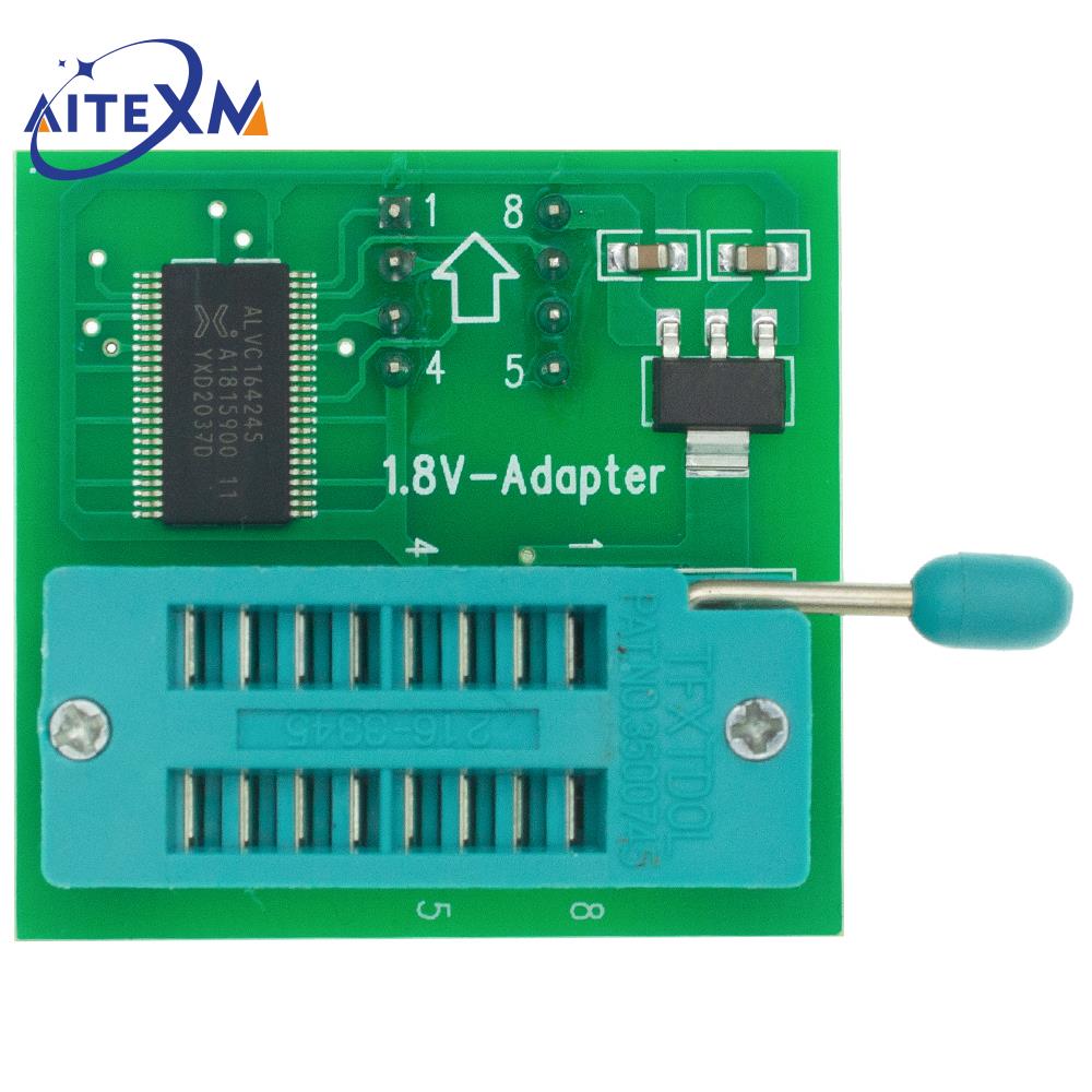 AITEXM 1.8V Aapter for Iphone or Motherboard 1.8V SPI Flash SOP8 DIP8 W25 use on Programmers TL866CS TL866 EZP2010 EZP2013 CH341