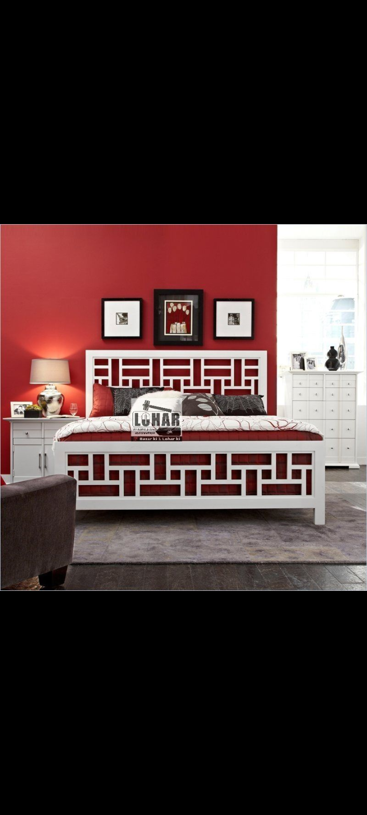 Iron Double Bed (super luxury design) / Queen Size and King Size