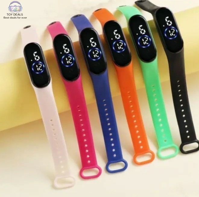 TOY DEALS : Men Women Sport LED Digital Watch Men LED Watch Silicon Watch Couple Watches Clock montre Home