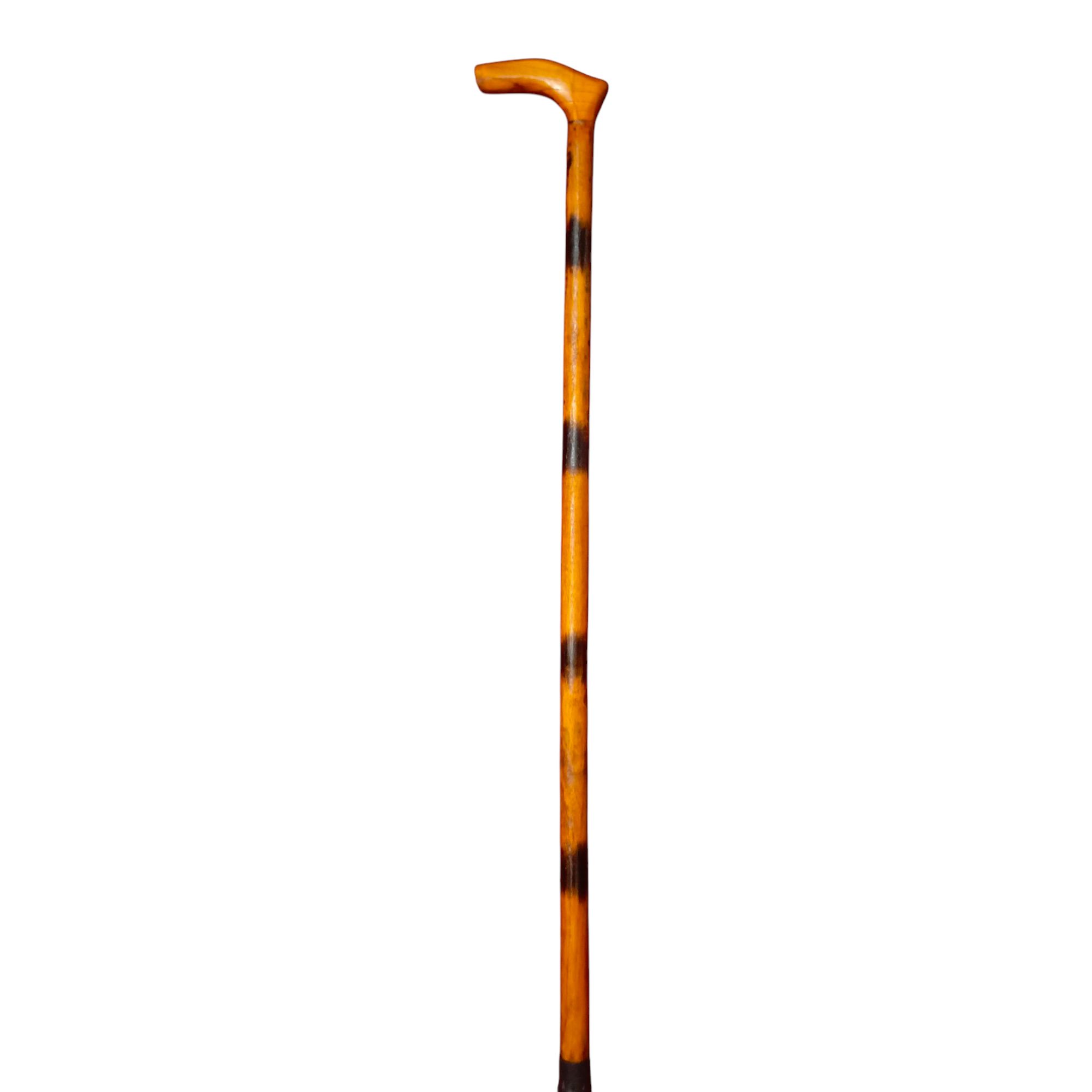 Wooden Walking Sticks, Handmade Walking Cane for Old Men, Natural Wood and 36 Inch Size