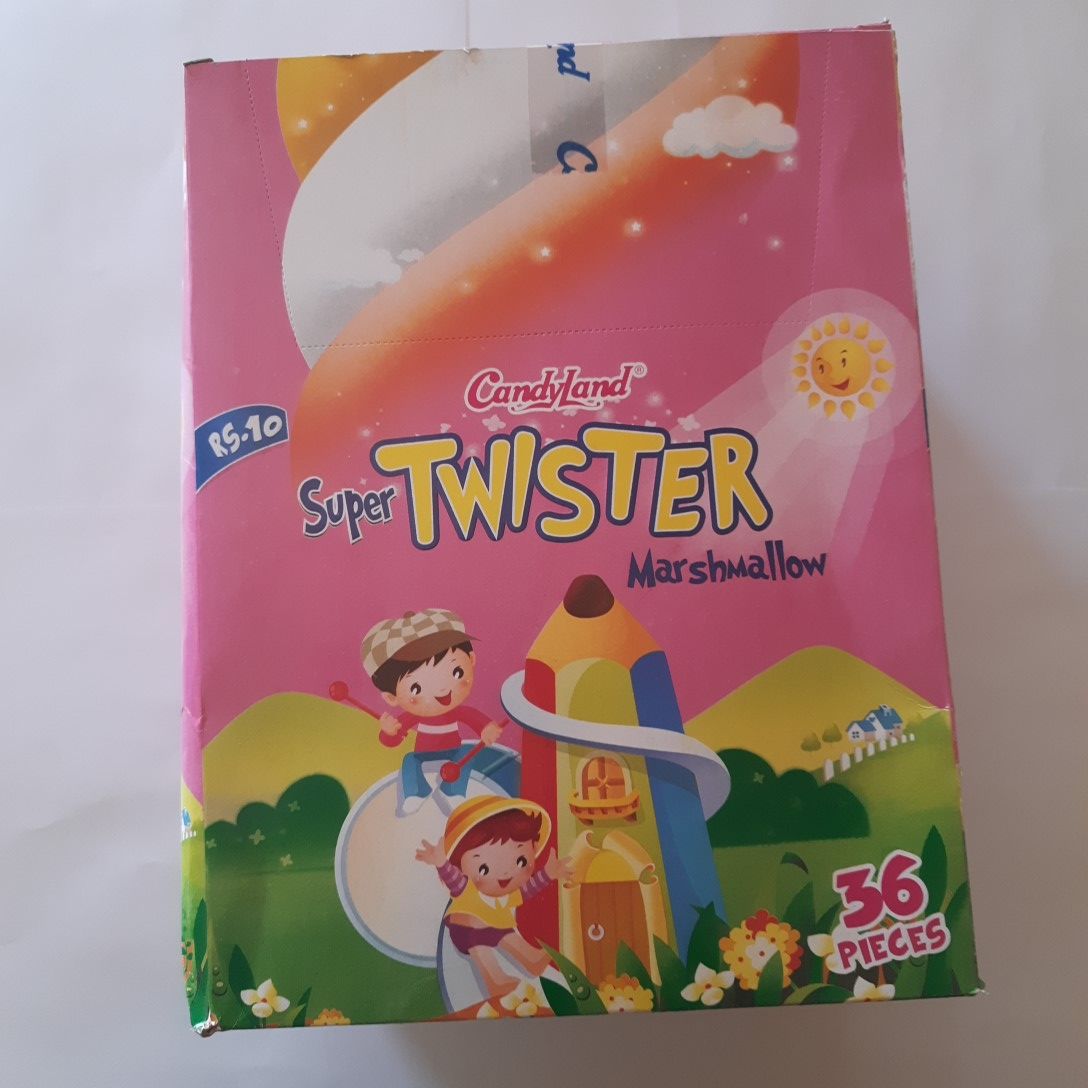 Candyland Super Twister marshmellow rs 10 36 pcs box | Daraz.pk
