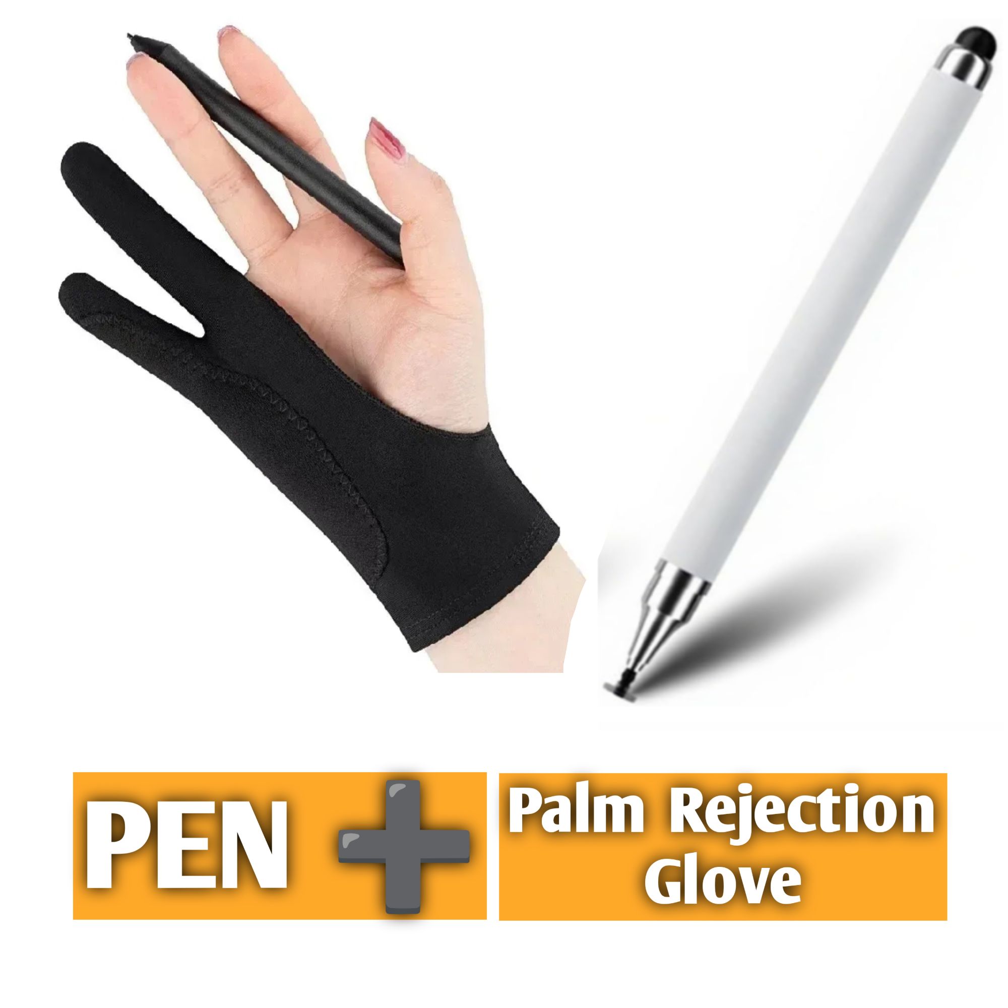 2 In 1 Universal Stylus Pen – Dual-Use Double-Headed Capacitive Silicone Disc Pencil For All Touchscreens, Android & Tablets
