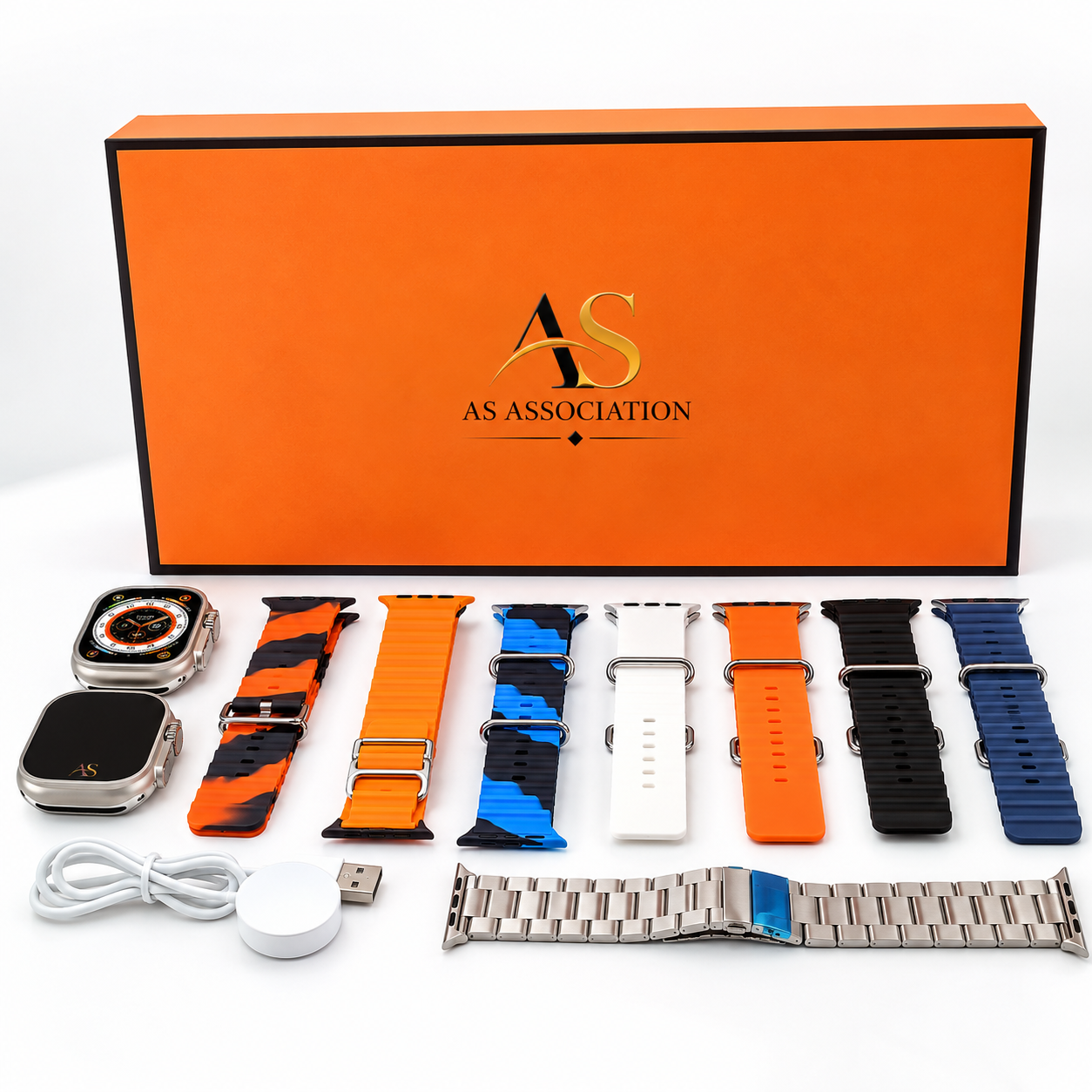 Y80 ULTRA Smart Watch 2.02 inch high-definition large screen high configuration version+8 strap combination+case