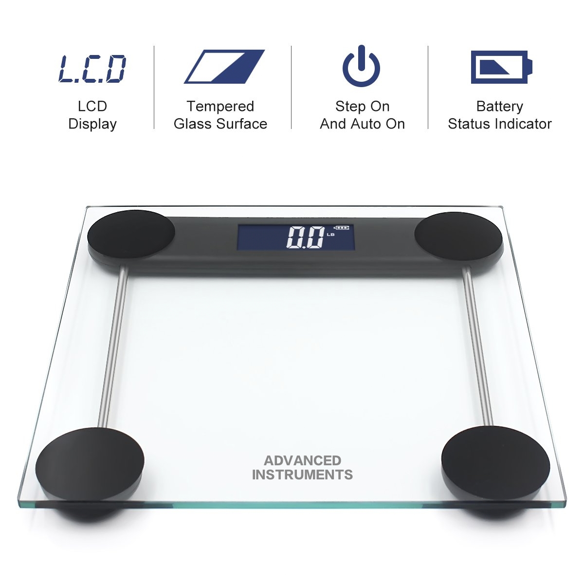 Digital Body Weight Glass Scale Personal Weighting Machine