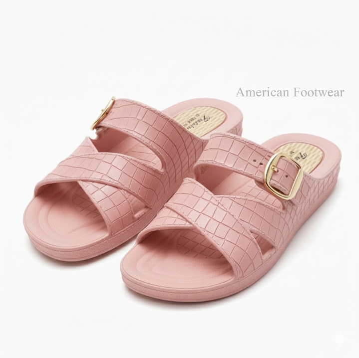 Ladies Nylon Home Slippers – Soft Comfortable Lightweight Indoor House Chappal for Women – Anti-Slip Durable Daily Wear Footwear
