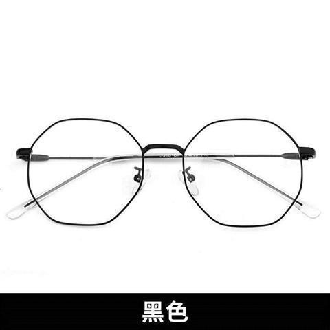 Hexagon Metal Glasses for Men/Women. New Retro Style Hexagon Metal Glasses Frame for Girls/ Boys. imported Quilty Glasses for Men/Women. Metal Golden Glasses | Metal Silver Glasses| Glasses Frame | Metal Glasses Frames |  Glasses for Men.Glasses for Women