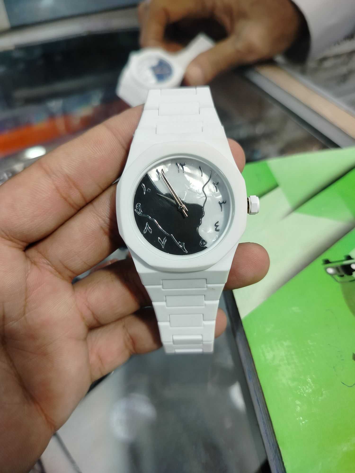 HOT DEALS NO1 Black Arabic Aura Watch For Men Stylish Aura Watch 100% Original Watch