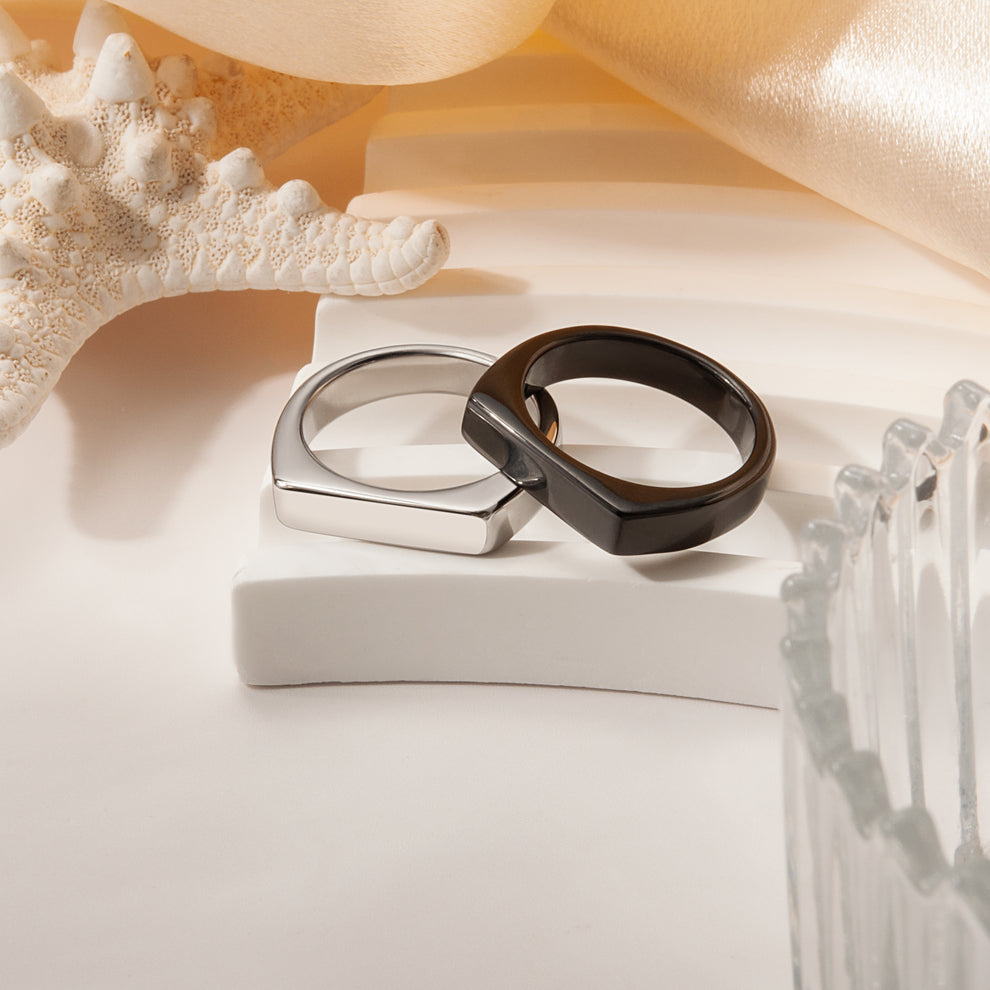 Customize Personalized Bar Ring