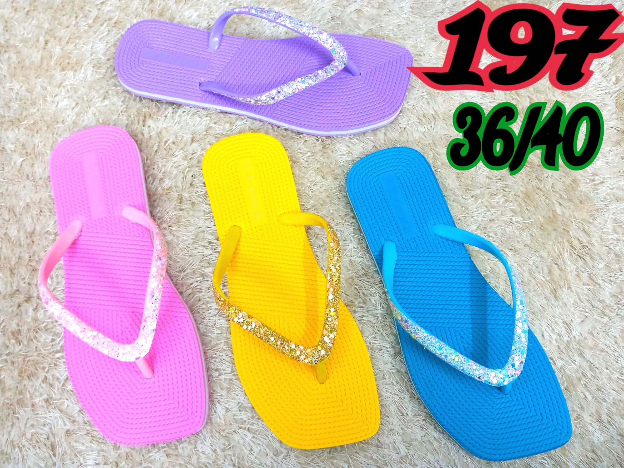 glittery glittery shiny house flip flops slippers