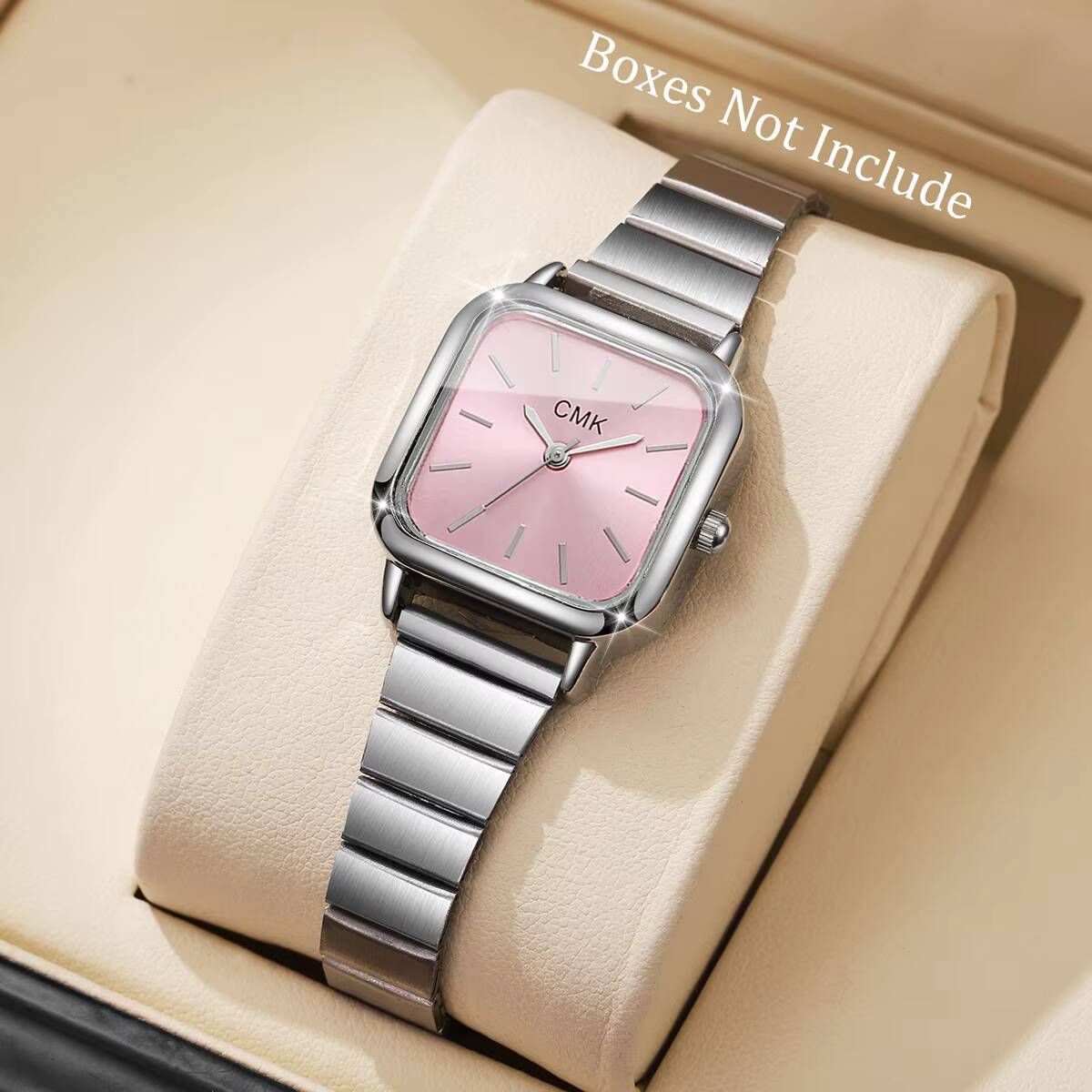 Fashion Ultra-thin Strap Women Watches Ladies Square Quartz Wristwatch Clock Reloj Mujer（Without Box）