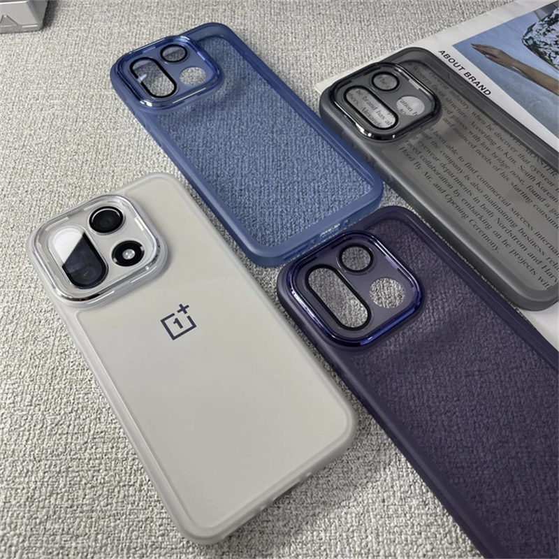 For  15 Case Soft Silicone Transparent Cover For OnePlus15 5G One Plus 15 1+15 Camera Protection Shell Shockproof Bumper