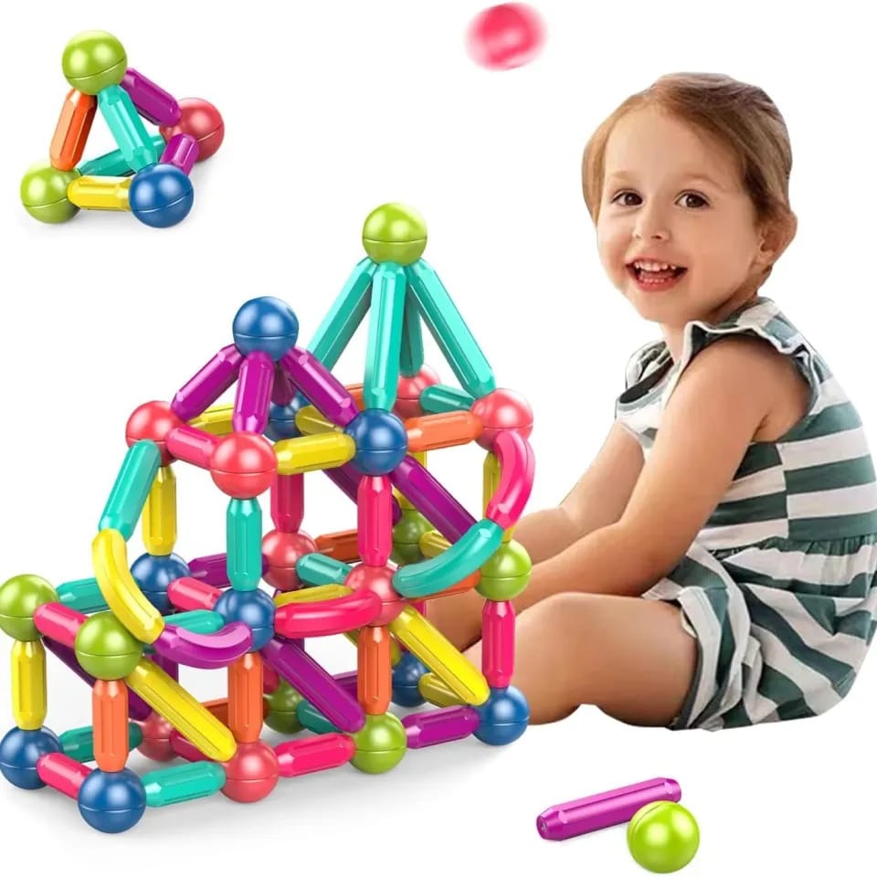 42pcs Magnetic Balls and Rods Set