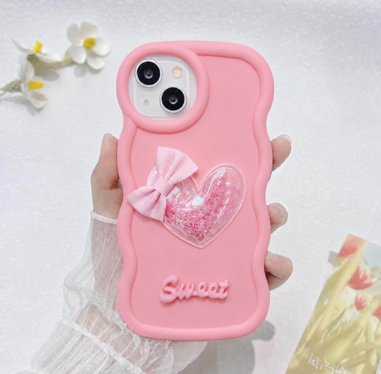 New Sweet Ladies Glitter Case For Ladies & Girls