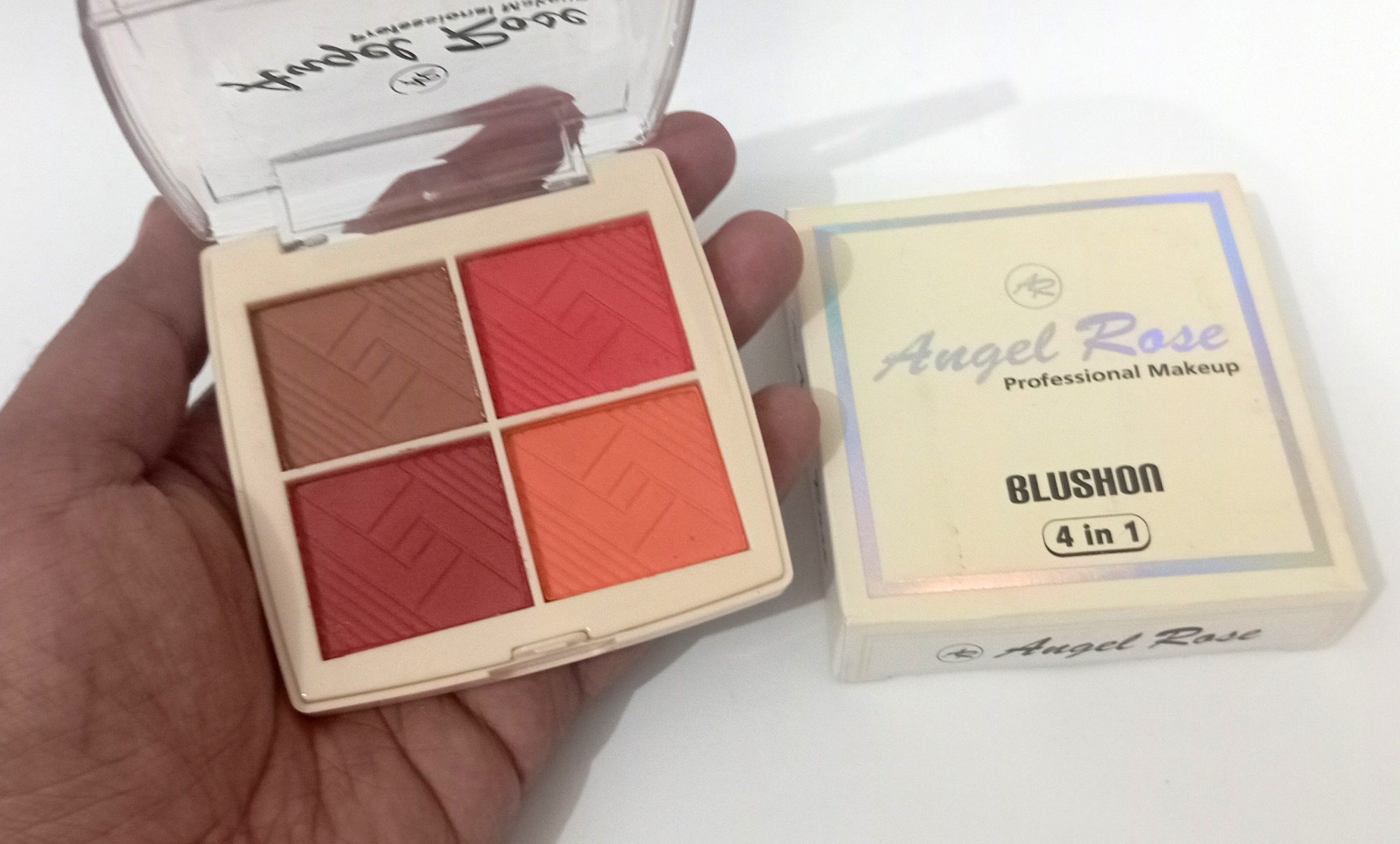 Premium Bridal 4-Color Blush Palette Set - High Pigmentation, New Elegant Makeup