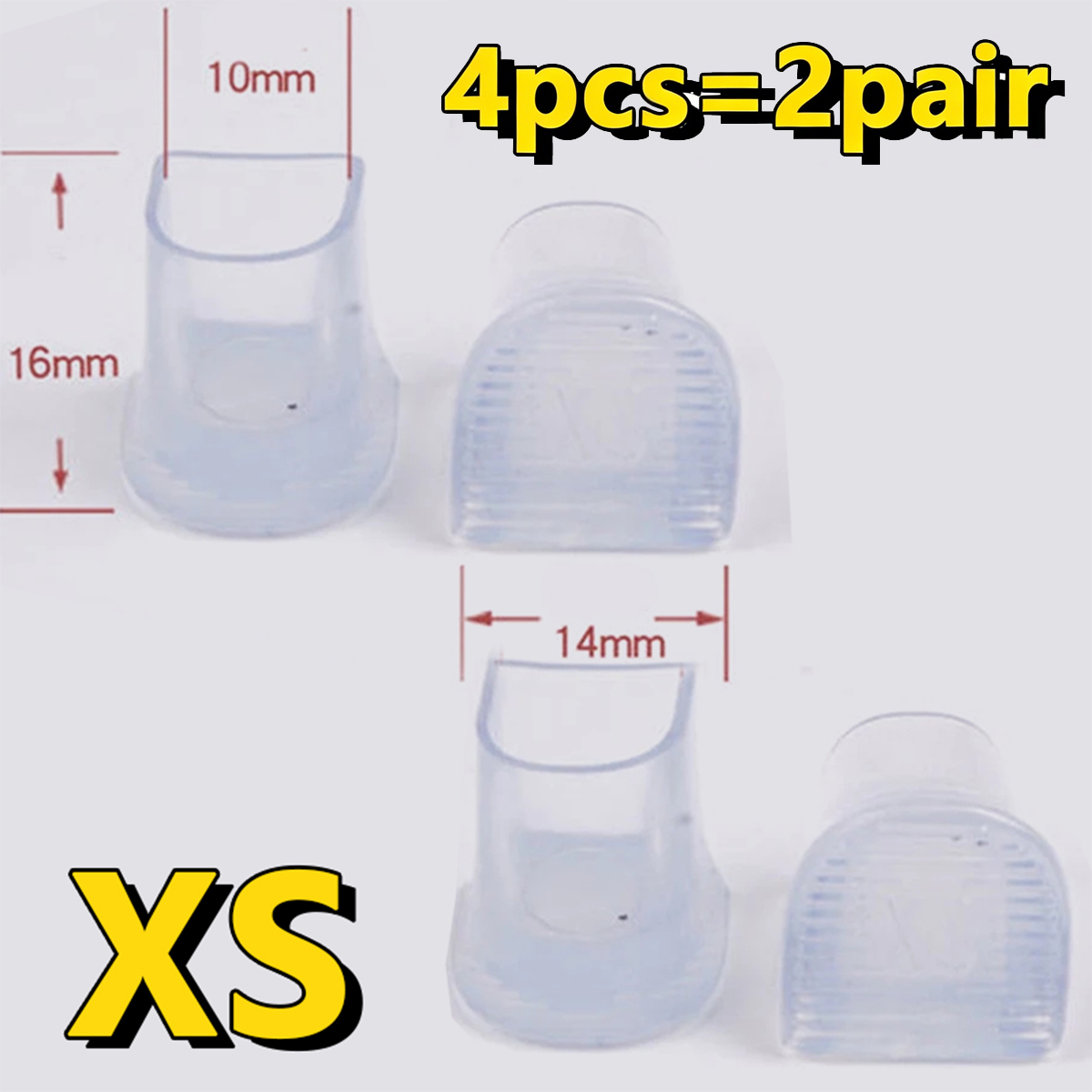 2/5/10Pairs Silicone Heel Protectors Stoppers Latin Stiletto Dancing Cover Antislip High Heeler Bridal Wedding Shoes Accessories